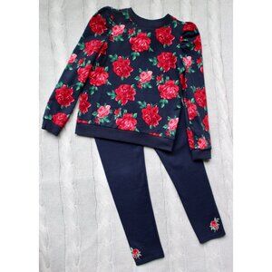 NWT JANIE and JACK x AMERICAN GIRL Wrapped in Roses Matching Set, Size 10